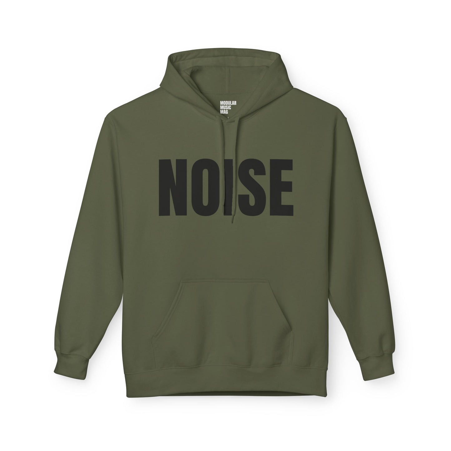 Noise Hoodie (small font) - Unisex Midweight Fleece Softstyle