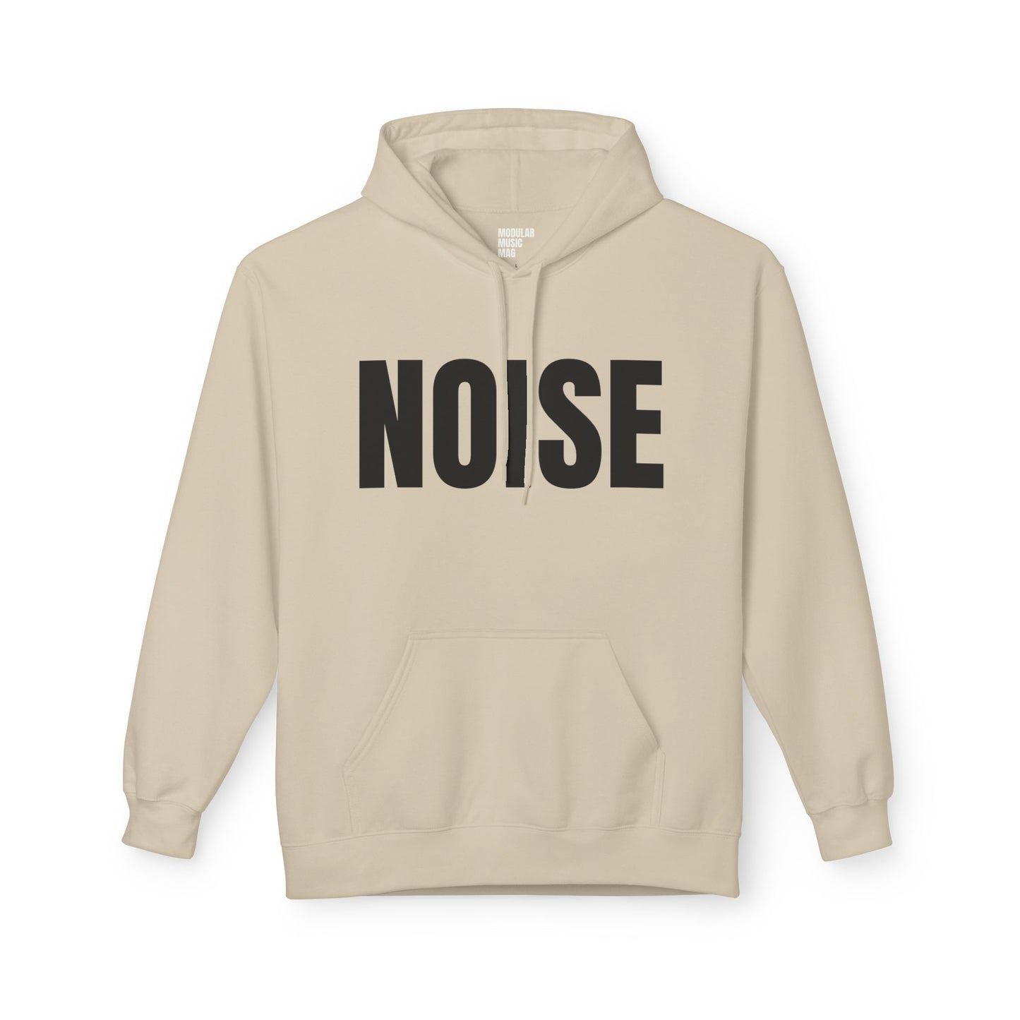 Noise Hoodie (small font) - Unisex Midweight Fleece Softstyle