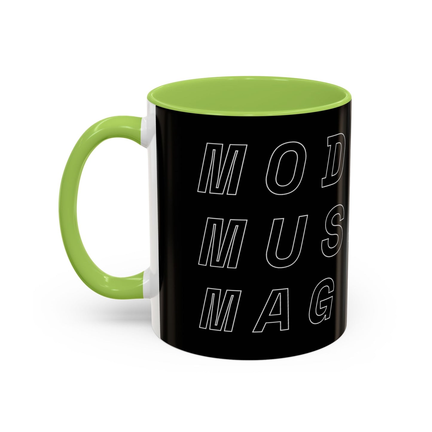 Modular Music Mag Accent Coffee Mug - Stylish 11oz & 15oz Mug for Music Lovers