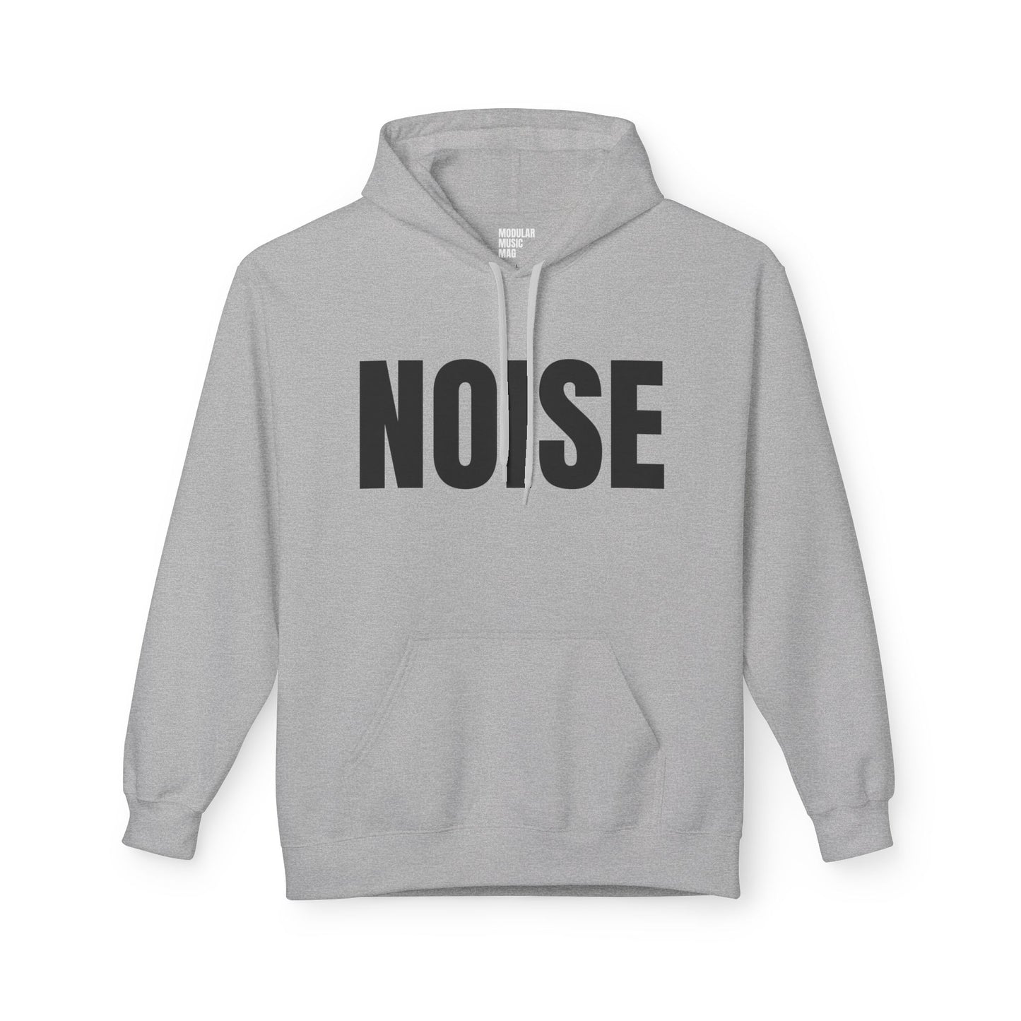 Noise Hoodie (small font) - Unisex Midweight Fleece Softstyle