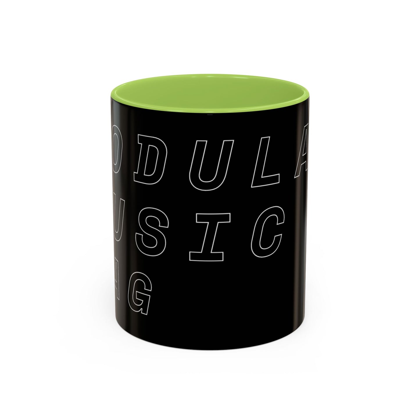Modular Music Mag Accent Coffee Mug - Stylish 11oz & 15oz Mug for Music Lovers