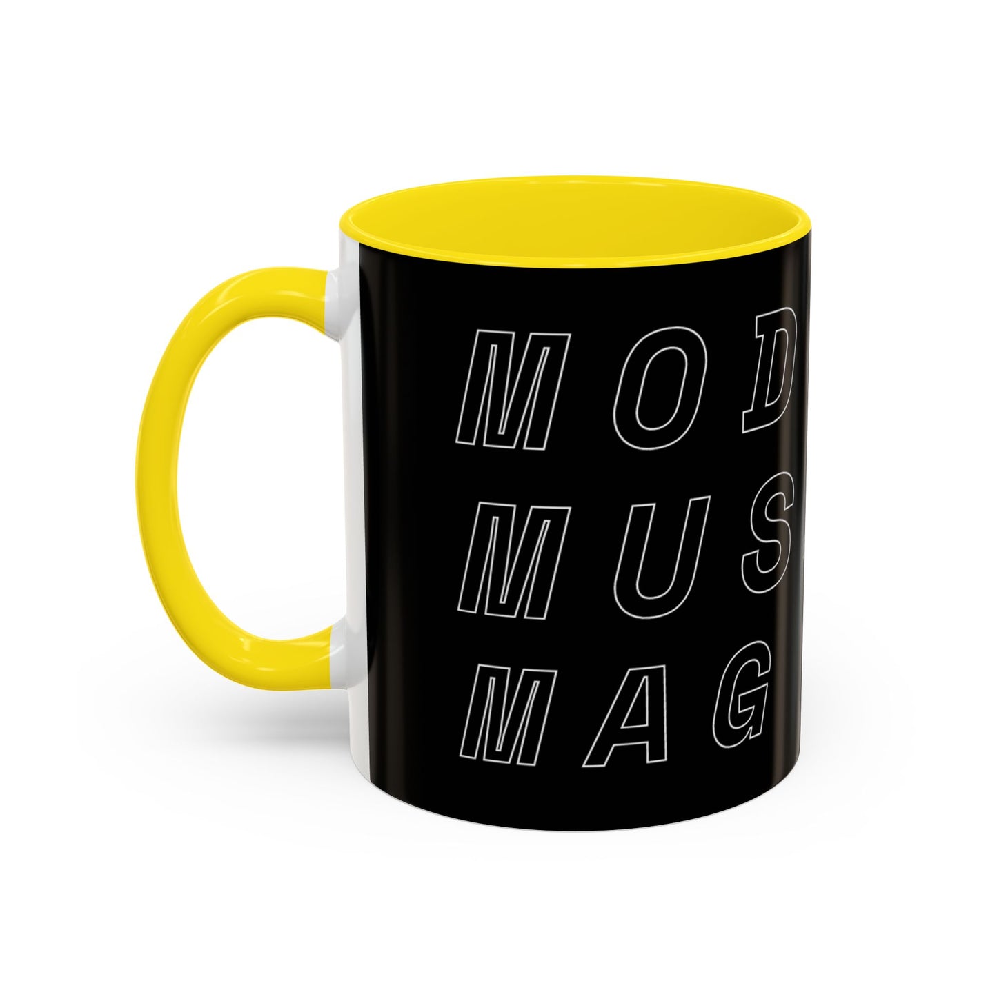 Modular Music Mag Accent Coffee Mug - Stylish 11oz & 15oz Mug for Music Lovers