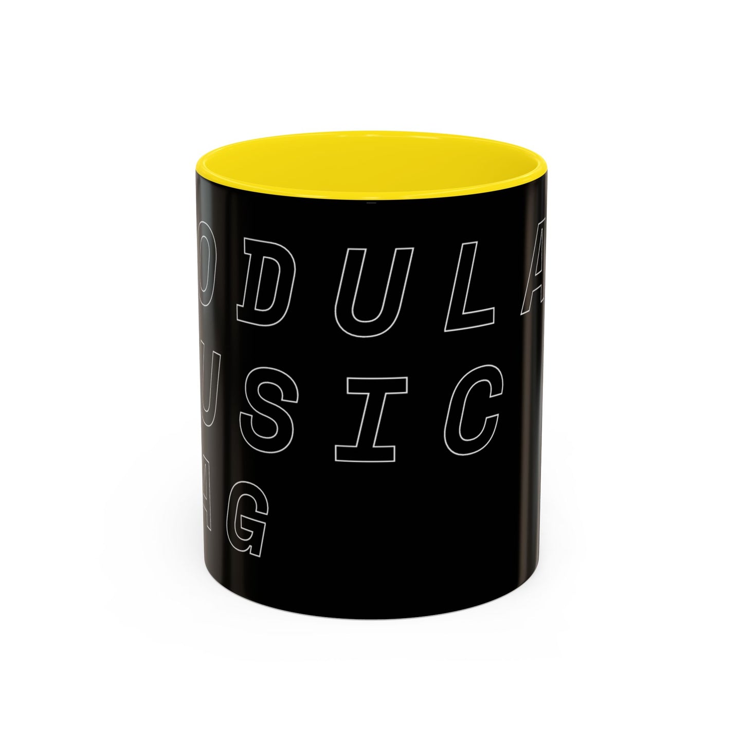 Modular Music Mag Accent Coffee Mug - Stylish 11oz & 15oz Mug for Music Lovers