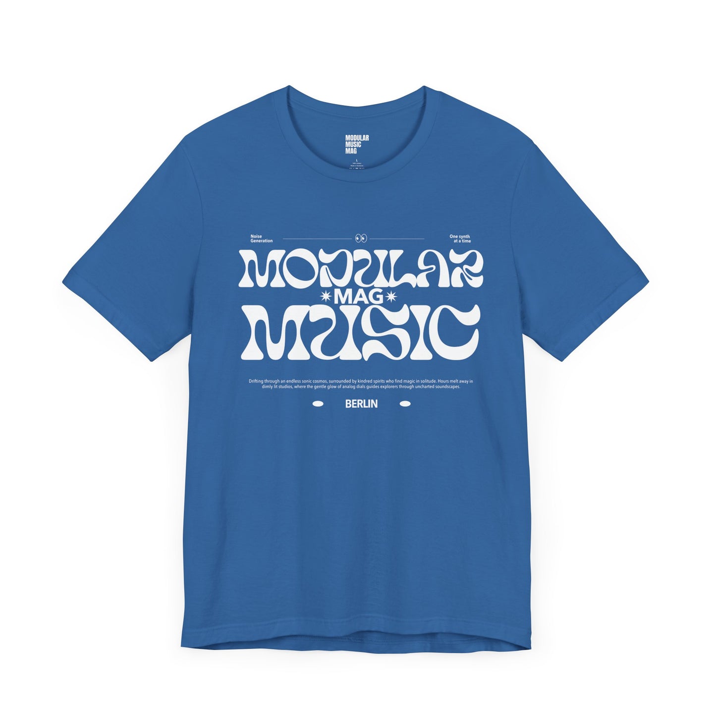 Modular Music Mag Unisex Jersey Short Sleeve Tee