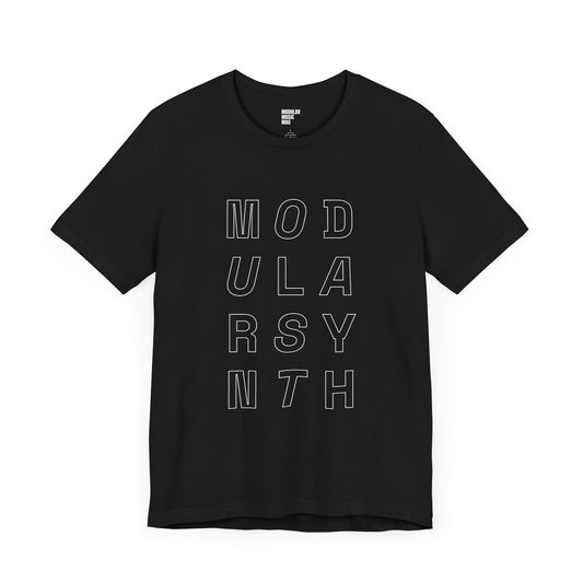 Modular Synth Unisex Jersey Short Sleeve Tee